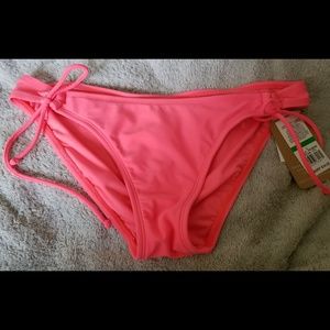 NWT Hobie neon orange bikini bottoms  sz large